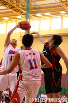 Queenstown Secondary School beats Guangyang 62-42