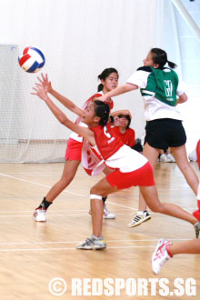 CHIJ SJC vs Christchurch Secondary Netball