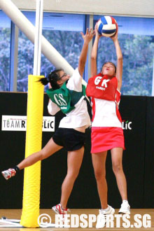 CHIJ SJC vs Christchurch Secondary Netball