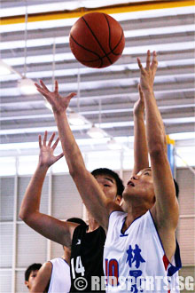  Woodgrove vs Punggol  ´B' Division North Zone basketball