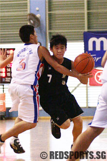  Woodgrove vs Punggol  ´B' Division North Zone basketball