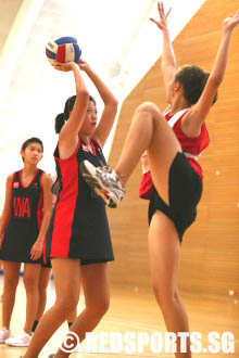 Singapore Sports School vs Dunman Secondary School Netball