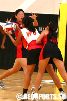 Singapore Sports School vs Dunman Secondary School Netball