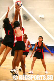 Singapore Sports School vs Dunman Secondary School Netball