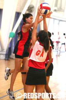 Singapore Sports School vs Dunman Secondary School Netball