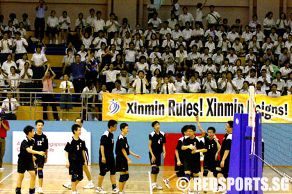 xinmin vs fairfield volleyball