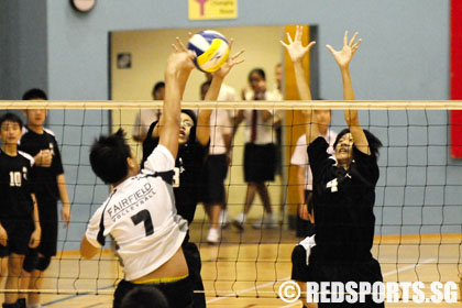 xinmin vs fairfield volleyball