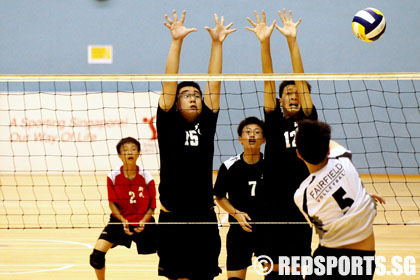 xinmin vs fairfield volleyball