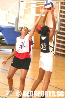 Singapore Tanjong Katong vs River Valley High Netball