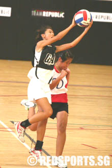 Singapore Tanjong Katong vs River Valley High Netball