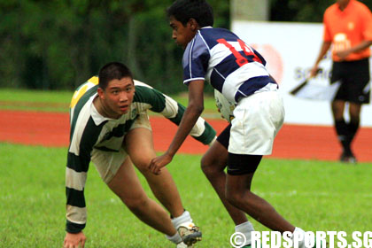 Saints vs SJI B div rugby semi-finals