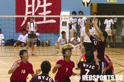 hwa chong vs nyjc volleyball final