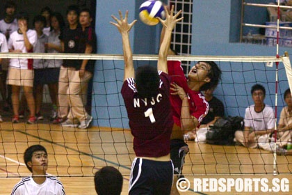 hwa chong vs nyjc volleyball final