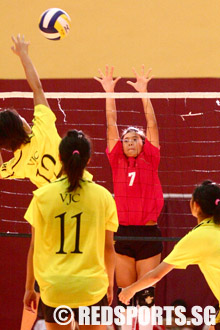 vjc vs hci volleyball