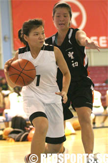 Hwa Chong Institution vs St Andrew's JC A division basketball nationals 