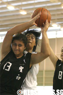 Hwa Chong Institution vs St Andrew's JC A division basketball nationals 