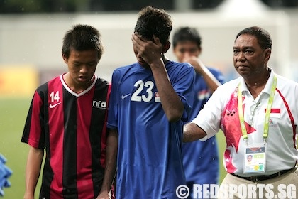 Singapore v Thailand AYG football