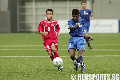 Singapore v Thailand AYG football