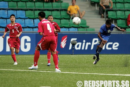 Singapore v Thailand AYG football