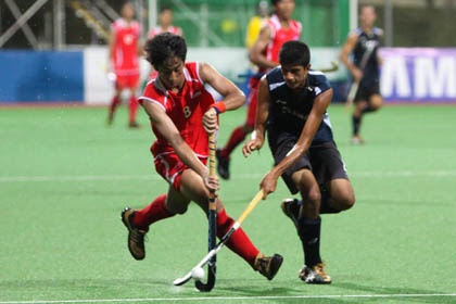 Singapore vs USA FIH men's junior hockey world cup