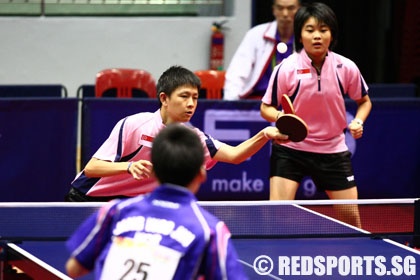 ayg table tennis mixed doubles