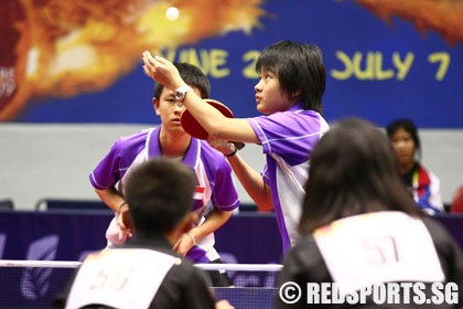 ayg table tennis singapore isabelle li clarence chew