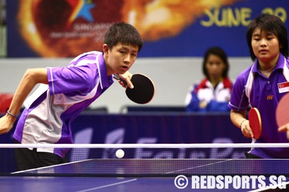 ayg table tennis singapore isabelle li clarence chew