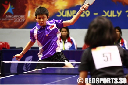 ayg table tennis singapore isabelle li clarence chew