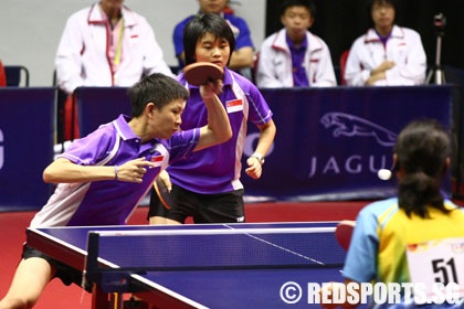 ayg table tennis singapore isabelle li clarence chew