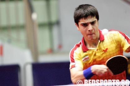 Iranian AYG table tennis player