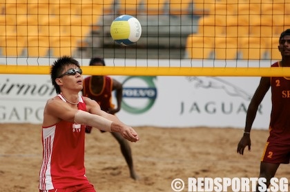 Singapore v Sri Lanka AYG Beach Volleyball