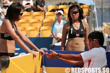 Singapore vs Kgz AYG Beach Vball