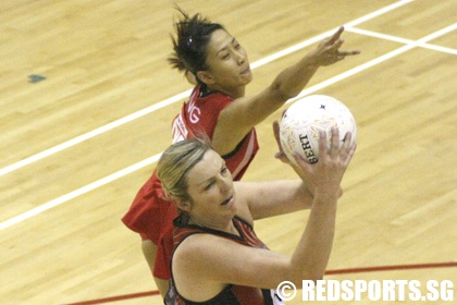 Australian netball league round 5 - Singapore vs Territory Storm pics