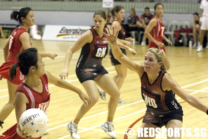 Australian netball league round 5 - Singapore vs Territory Storm pics