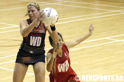 Australian netball league round 5 - Singapore vs Territory Storm pics