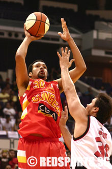 challenge series Singapore slingers vs Philippines ginebra