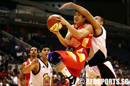 challenge series Singapore slingers vs Philippines ginebra