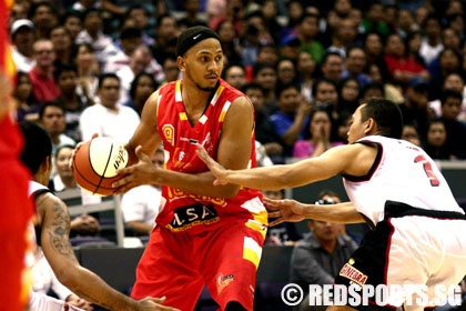 challenge series Singapore slingers vs Philippines ginebra