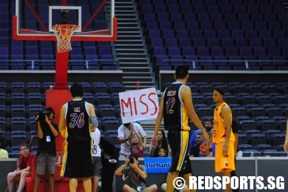 ASEAN Baskeball League Singapore Slingers vs Brunei Barracudas