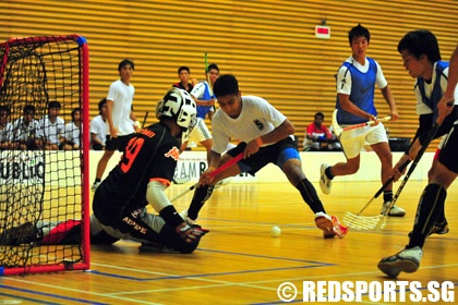 POL-ITE 2009 Floorball Singapore Polytechnic vs Nanyang Polytechnic