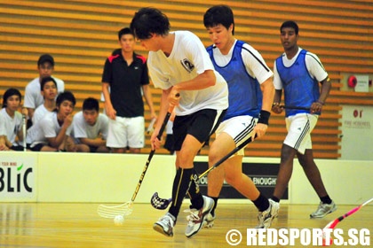 POL-ITE 2009 Floorball Singapore Polytechnic vs Nanyang Polytechnic