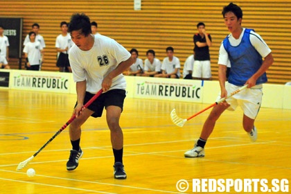 POL-ITE 2009 Floorball Singapore Polytechnic vs Nanyang Polytechnic