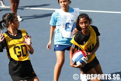 c division girls netball south zone cedar girls vs holy innocents high