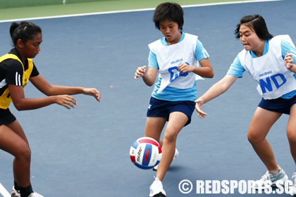 c division girls netball south zone cedar girls vs holy innocents high