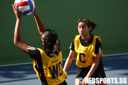 c division girls netball south zone cedar girls vs holy innocents high