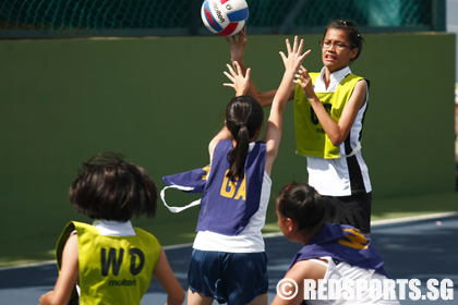 c division girls netball south zone chong boon secondary vs bendemeer secondary