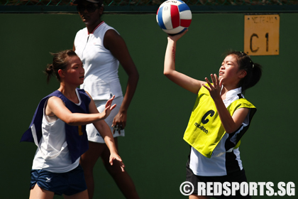 c division girls netball south zone chong boon secondary vs bendemeer secondary