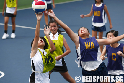 c division girls netball south zone chong boon secondary vs bendemeer secondary