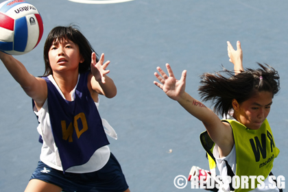 c division girls netball south zone chong boon secondary vs bendemeer secondary