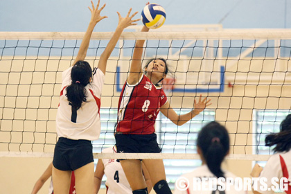 west zone b girls volleyball nanyang girls vs jurong sec